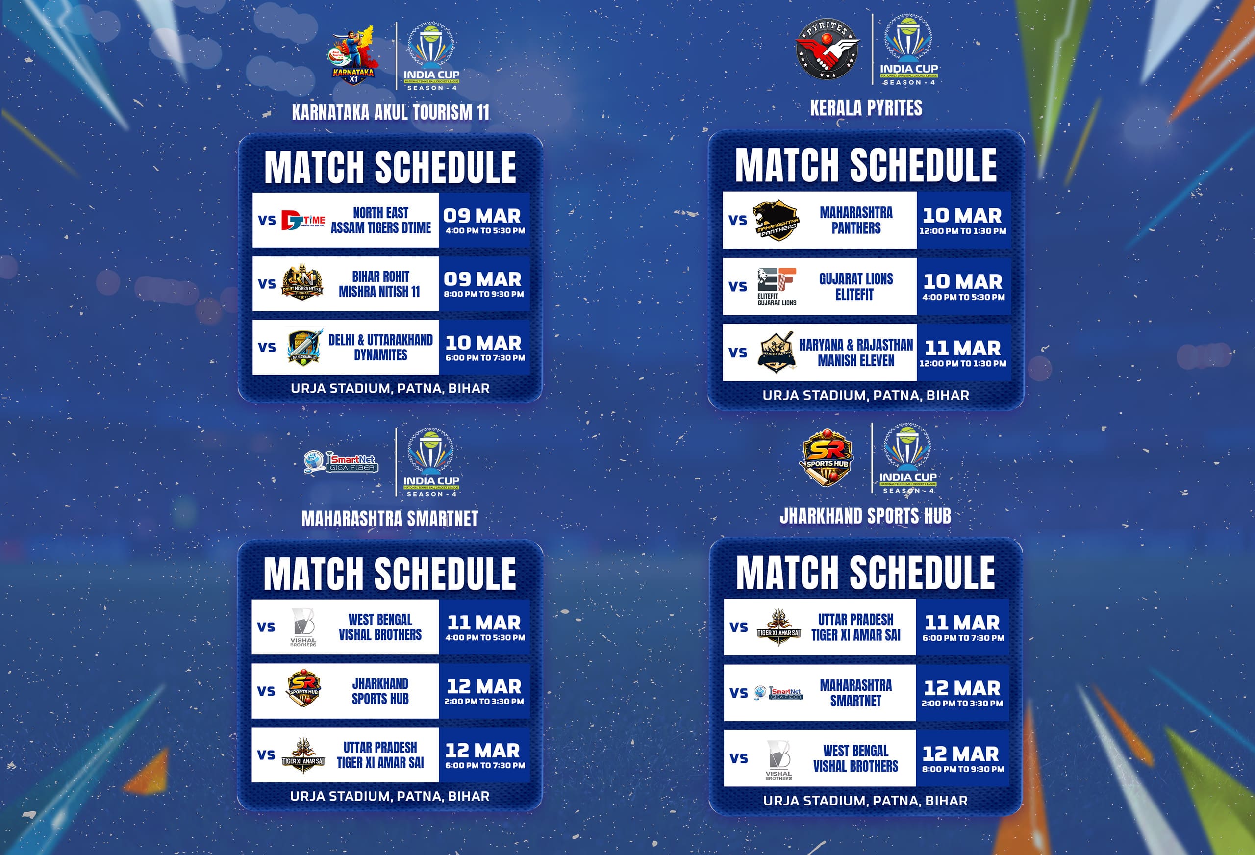 Fixtures & Results