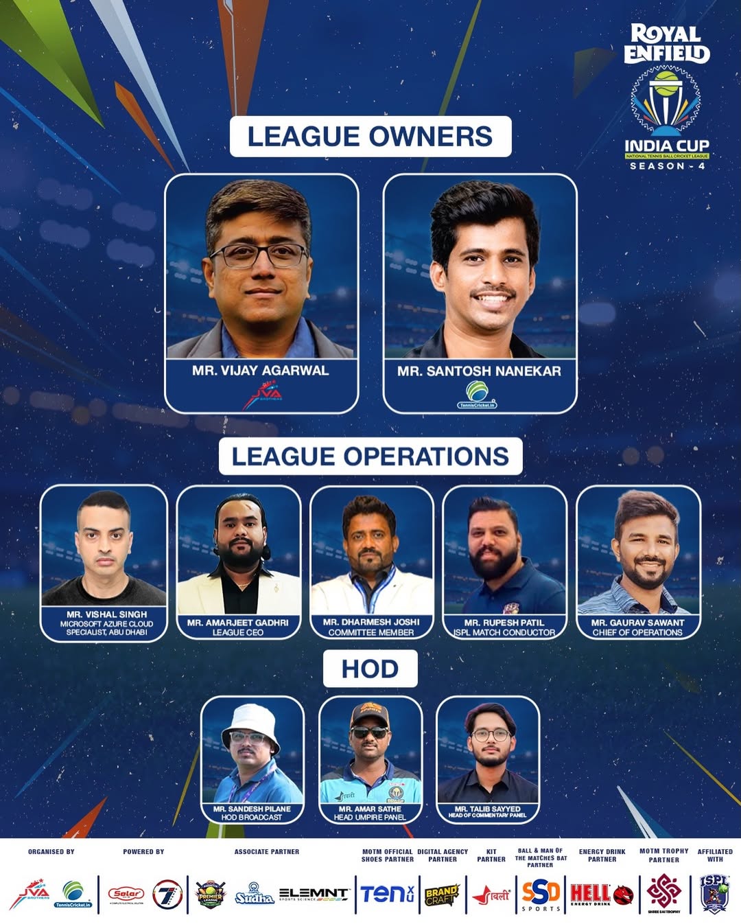 The minds behind the action.